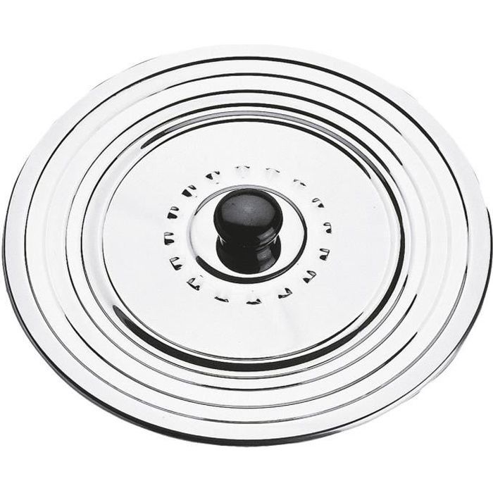 EQUINOX Couvercle anti-projection - 16-18-20 cm - Gris