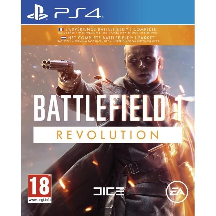 Battlefield 1 Edition Revolution Jeu PS4