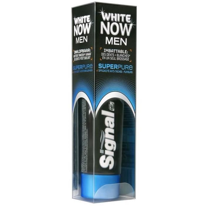 SIGNAL Dentifrice White Now Super Pure - 75 ml