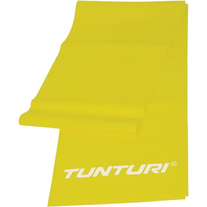 TUNTURI Bande de résistance - Léger - Jaune