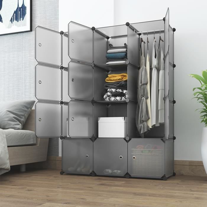 armoire penderie basse - achat / vente pas cher