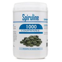 TONUS - VITALITÉ Spiruline - 500 mg - 1000 comprimés TONUS - VITALITÉ Spiruline - 500 mg - 1000 comprimés