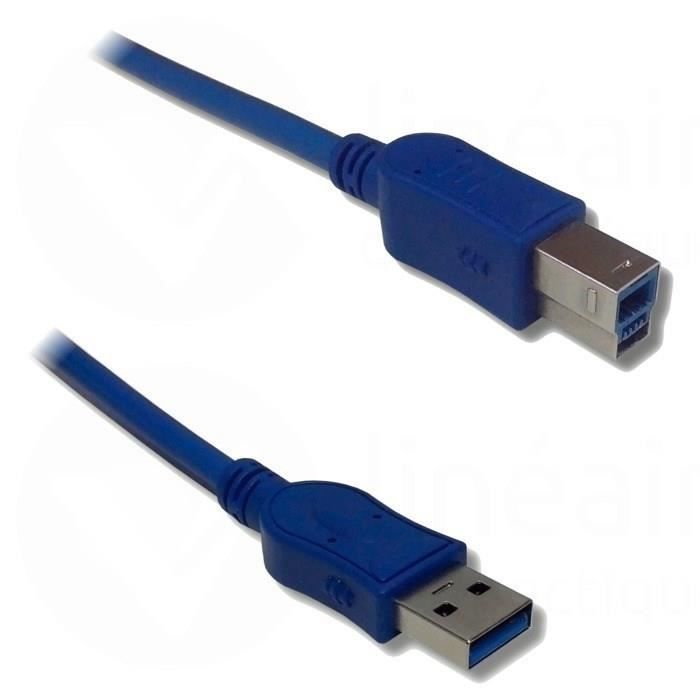 Câble Imprimante Usb 30 A Mâle B Mâle 180m Prix Pas Cher Cdiscount 5094