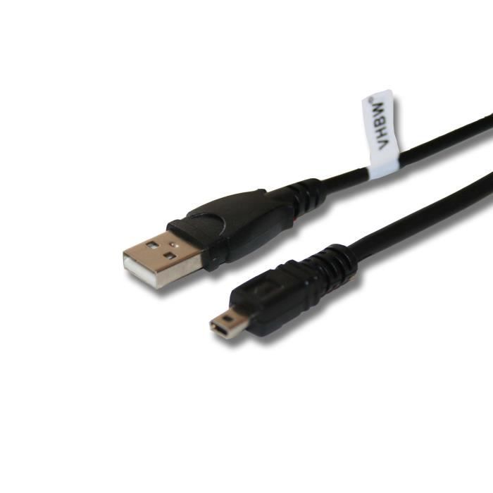 Cable USB para Casio Exilim ex-zs5 cable de datos cable data