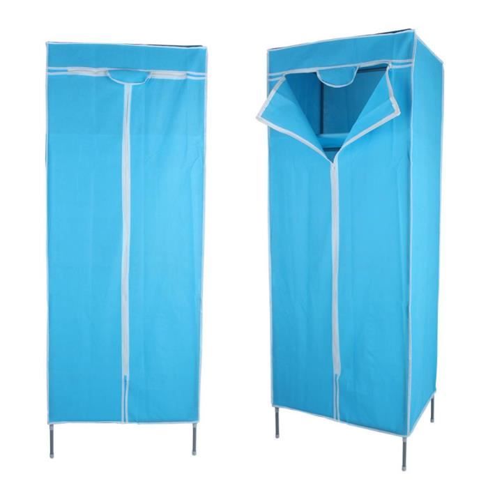 Armoire de rangement en tissu BLEU Achat / Vente armoire de chambre