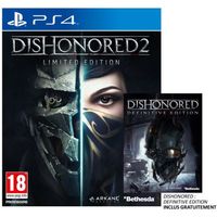 JEU PS4 Dishonored 2 Limited Edition Jeu PS4 JEU PS4 Dishonored 2 Limited Edition Jeu PS4
