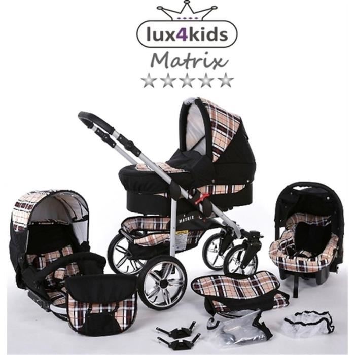 cdiscount poussette 3en1