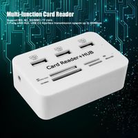 LECTEUR DE CARTE EXT. Multi-fonction lecteur de carte mémoire+3 ports US LECTEUR DE CARTE EXT. Multi-fonction lecteur de carte mémoire+3 ports US