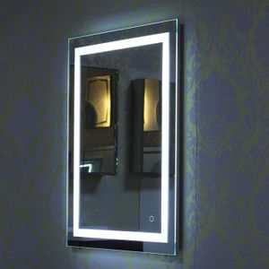 Miroir De Salle Bain Avec éclairage Achat Vente Miroir Salle De Bain Lumineux Led 24w Lampe Mi