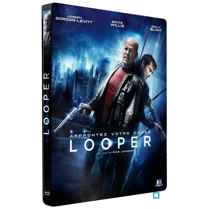 Blu Ray +DVD Looper en BLU RAY FILM pas cher