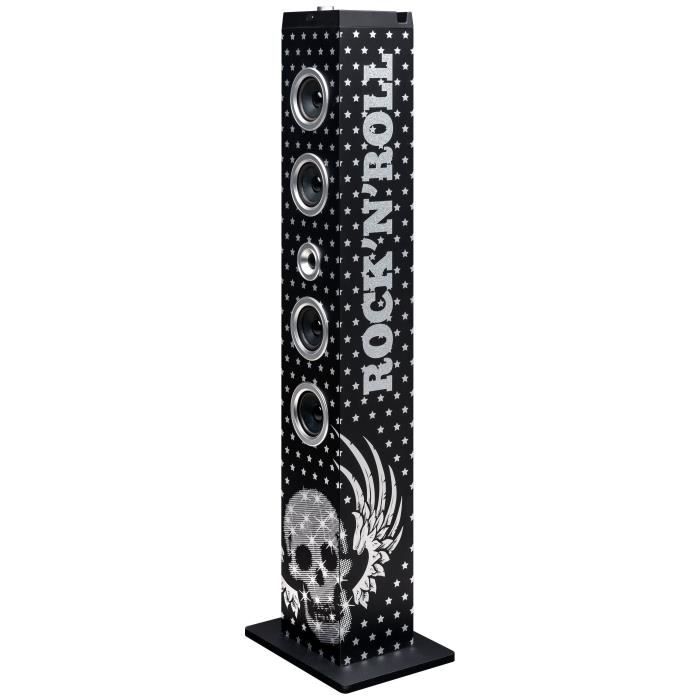 BIGBEN TW7GLAMROCK Tour de son multimédia Bluetooth - 40W - Rock'n Roll