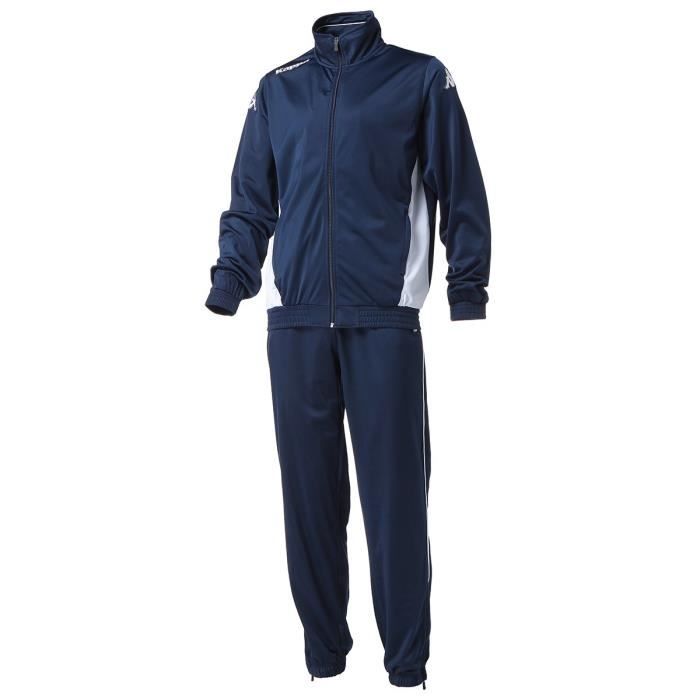 KAPPA Survêtement Savigno TKS - Homme - Bleu et Blanc