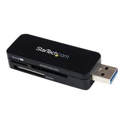 StarTech.com Lecteur Multi Cartes Memoire Externe USB 3.0 - Cle USB Lecteur de cartes SD SDHC Micro SD MMC Memory Stick