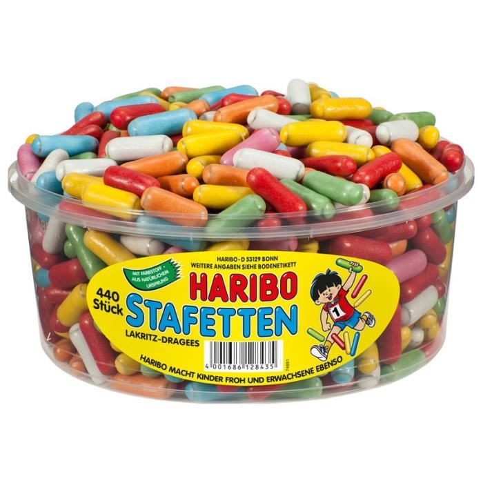 haribo reglisse 440 pieces