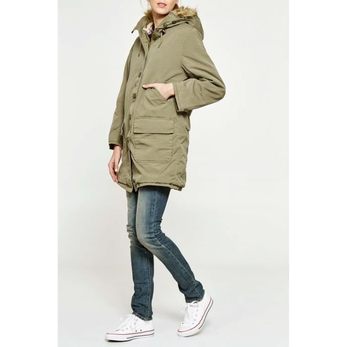 Kaki Capuche Lauren Parka Supply amp; Vert Femme Denim A Ralph 0vxfqxnF6w