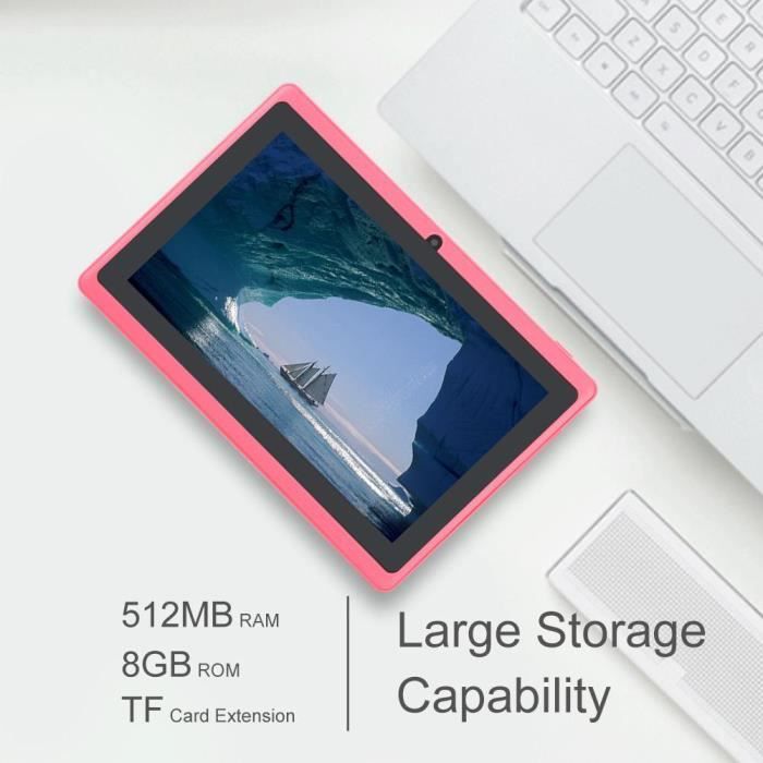 7 HD IPS Mini-tablette compacte 8G ROM WIFI Bluetooth2
