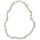 Collier de pierre en howlite - p…