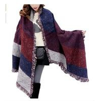 ECHARPE - FOULARD Femme Echarpe Plaid Foulard Châle Cape Epais de... ECHARPE - FOULARD Femme Echarpe Plaid Foulard Châle Cape Epais de...
