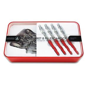 LAGUIOLE EVOLUTION 8 pcs service ? escargots Rouge
