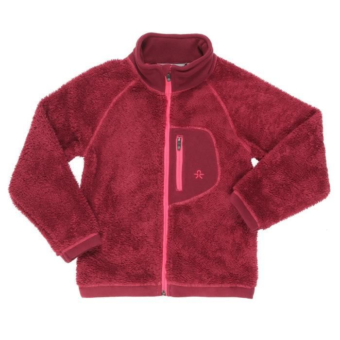 COLOR KIDS BURMA Veste polaire enfant - Rouge