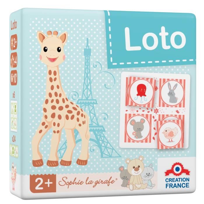 SOPHIE LA GIRAFE Loto Jeu de Societe