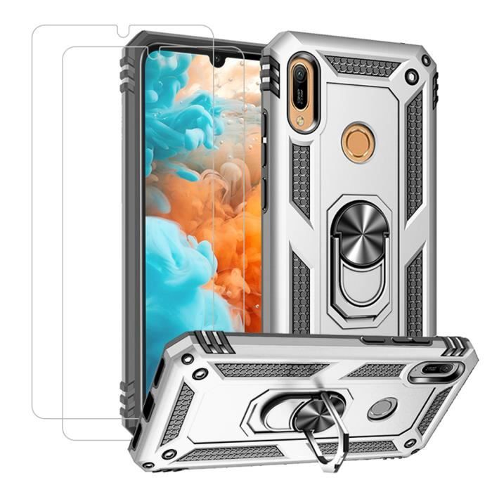 coque double huawei y6 2019