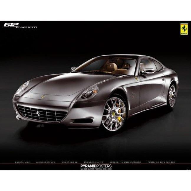 Ferrari (612 Scaglietti), , (Dimension  Mini 50 x 40cm)… Voir la