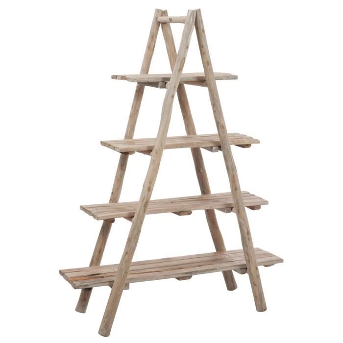 étagère Branches Bois Naturel 160 Cm Achat Vente Etagère Murale