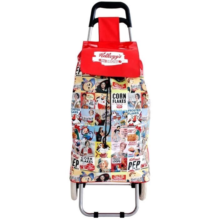 Chariot De Courses A Roulettes Déco Kelloggs Design