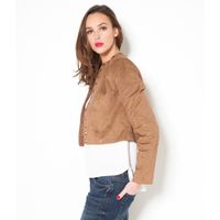 VESTE Camaïeu - Veste femme en suédine - VICLOS SUEDE DA VESTE Camaïeu - Veste femme en suédine - VICLOS SUEDE DA
