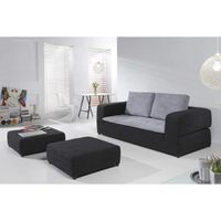CLIC-CLAC Canapé convertible 200x200 Oasis + 2 poufs CLIC-CLAC Canapé convertible 200x200 Oasis + 2 poufs