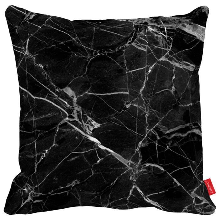 Housse de Coussin Marbre moderne impressionnant noir Home Décor ... Housse de Coussin Marbre moderne impressionnant noir Home Décor ...