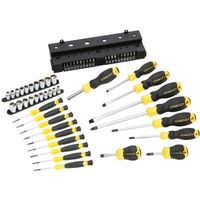 TOURNEVIS STANLEY Coffret de vissage STHT0-62143 - 57 pièces TOURNEVIS STANLEY Coffret de vissage STHT0-62143 - 57 pièces
