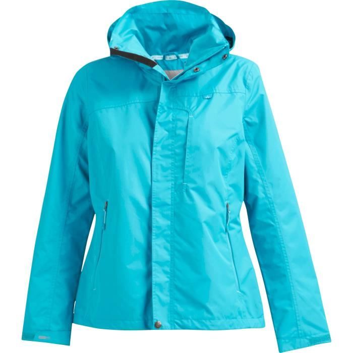 WANABEE Veste coupe-vent - Femme - Bleu turquoise