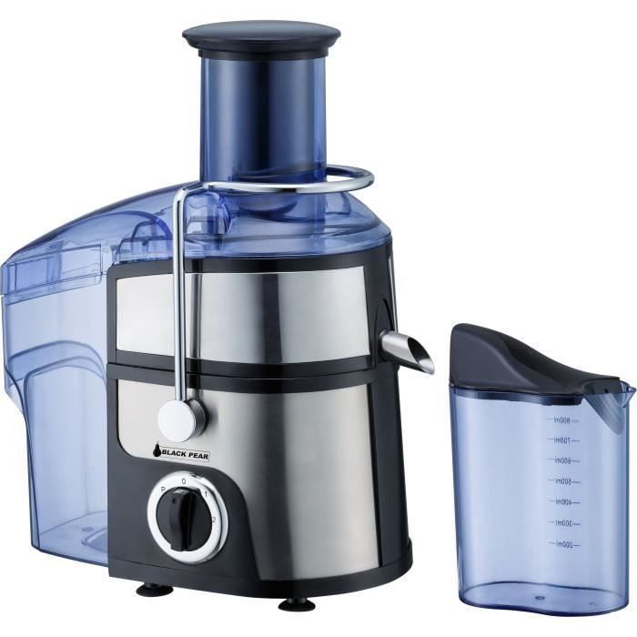 BLACKPEAR BCE 828 Centrifugeuse en inox - 700W - 2 vitesses + Pulse - Réservoir à jus 0,8 L