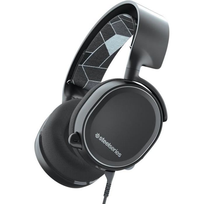 SteelSeries Arctis 3 Console - Casque Gamer pour console - PlayStation 4 / Xbox One / Nintendo Switch - Noir