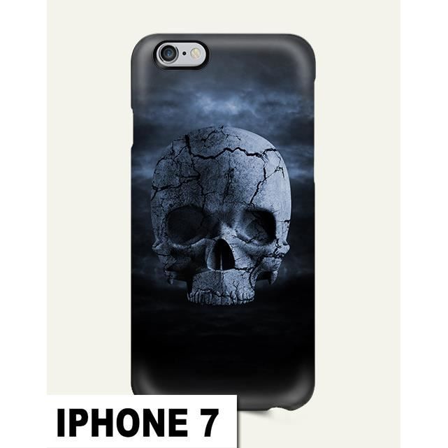 coque iphone 7 tete de mort or coque iphone 7 tete de mort or