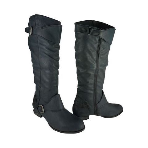 Bottes cavalières Hauteur de la tige  38 cm Fermeture éclair sur le