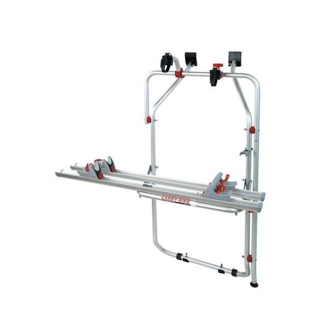 Porte-vélos LAS SD260 pour 2 vélos spécial portes battantes fourgon LAS