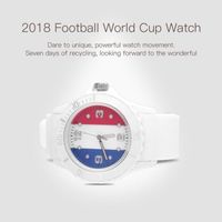 MONTRE BAGUE montre à quartz thème 2018 la Coupe du monde de fo MONTRE BAGUE montre à quartz thème 2018 la Coupe du monde de fo