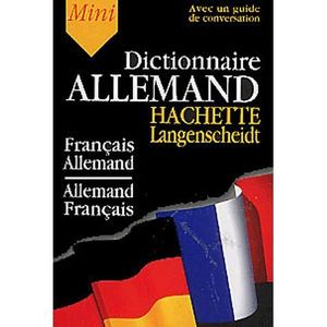 Mini Dictionnaire Français Allemand Allemand Franç - 