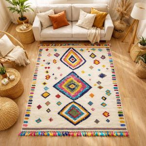 TAPIS Tapis de salon de qualité inspi berbère OURIKA MK 