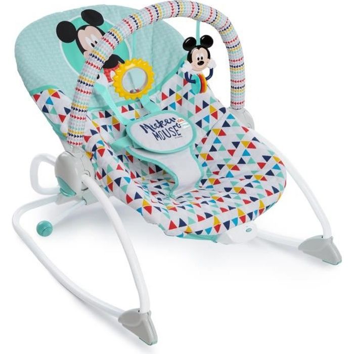 Disney Baby - Mickey Transat Évolutif Happy Triangles - Garçon et fille