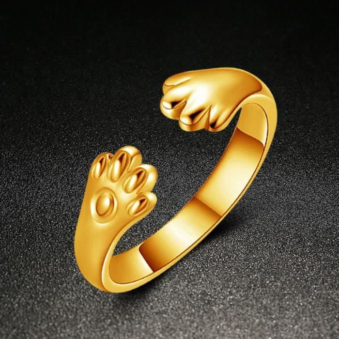 bague en argent patte de chat bague en argent patte de chat