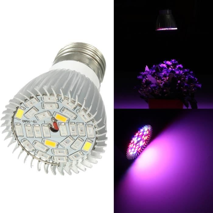 28w Hydroponic Horticole E27 Plante Croissance Grow Lumière Lampe Led Culture hsdQrCt