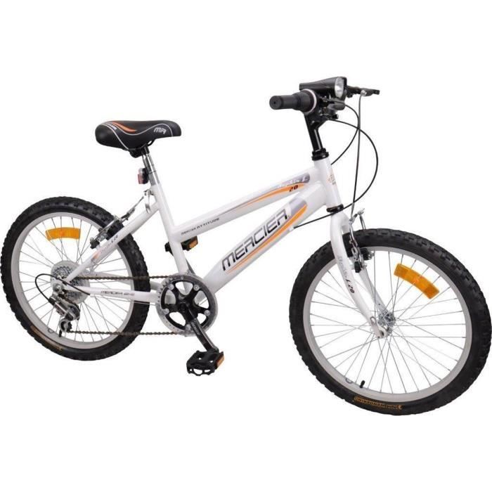 MERCIER Vélo VTT alu tout suspendu freins disques 21 vitesses Shimano