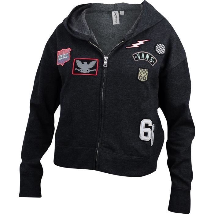 VANS Sweat G Tempo Enfant Mixte - Noir