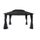 Tonnelle de jardin 3x4 m en acier et aluminium ave