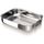 BEKA Plat rectangulaire - Inox - 40 x 28 cm