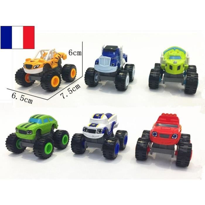 6 BLAZE ET LES VOITURES MACHINES MONSTER véhicule Voiture f auc